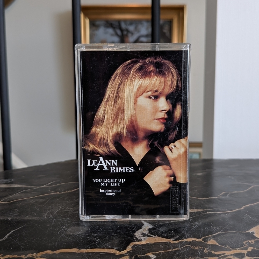 LeAnn Rimes You Light Up My Life Cassette Tape Vintage 1997 How Do I Live Curb